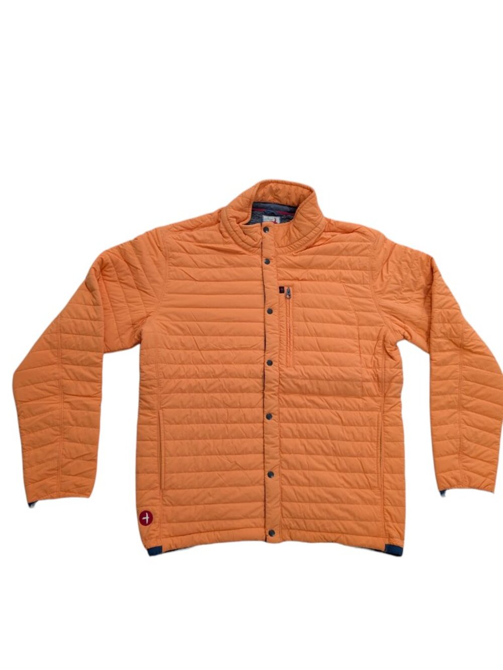 NWOT Relwen Windzip Jacket Large Citrus Orange Huckberry Insulated Puffer Coat L